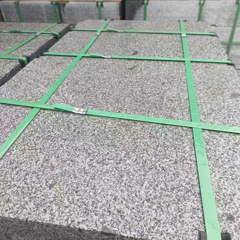 陇南芝麻灰地铺石石材厂家